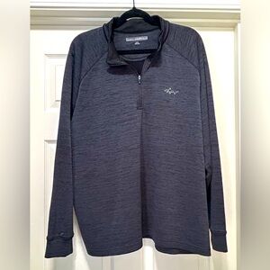EUC Greg Norman Charcoal Grey Quarter-Zip Pullover Size XL